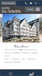 Mobile Screenshot of hotelcadzandbad.nl